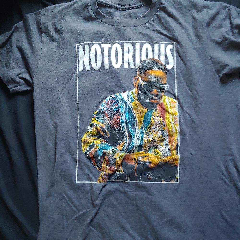 Notorious B.I.G. large t shirt